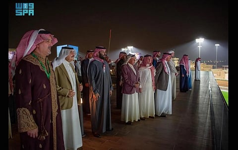 Saudi Crown Prince Attends Cup Race Ceremony at King Abdulaziz Equestrian Square