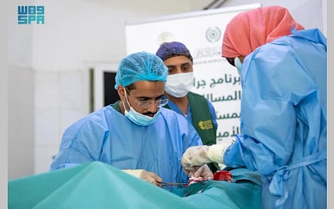 KSrelief Concludes Volunteer Medical Project for Urology Surgery in Port Sudan