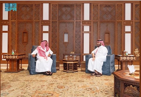 HRH the Crown Prince Receives Prime Minister of Kuwait