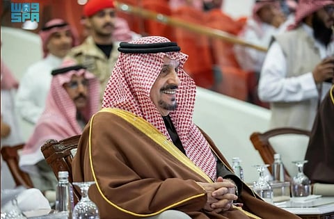 On Behalf of HRH the Crown Prince, Riyadh Governor Attends the Founder's Cup Ceremony