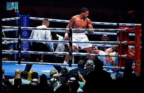 Anthony Joshua Crowned Champion in Riyadh Season's Knockout Chaos Fight