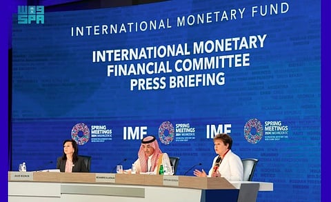 Minister of Finance, IMF Managing Director Hold Joint Press Conference on Key Outcomes of IMFC Meetings