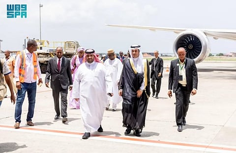 Saudi Ambassador to Guinea Sees Pilgrims off at Airport