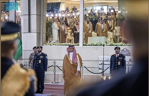 Interior Minister Patronizes Graduation Ceremony of 1,410 Students from King Fahd Security College