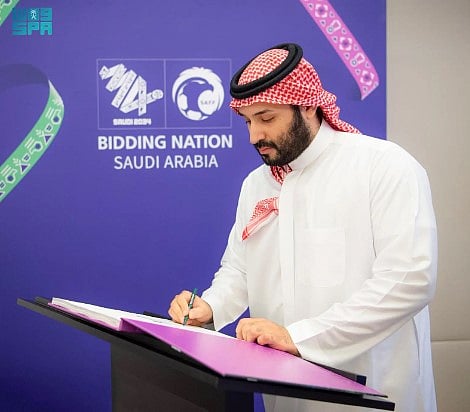 His Royal Highness Prince Mohammed bin Salman bin Abdulaziz Al Saud, Crown Prince and Prime Minister, has endorsed Saudi Arabia’s bid to host the FIFA World Cup 2034TM