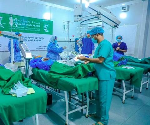 Free Medical Camp for Eye Surgery Launched at Saudi Field Hospital in Socotra