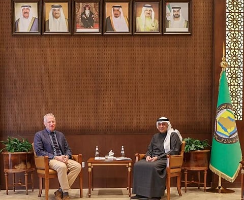 GCC Secretary General Receives US Ambassador to Saudi Arabia