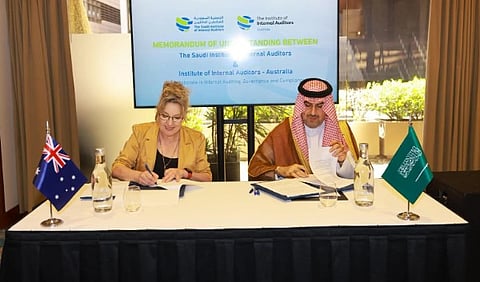Alangari Signs MoU with Australian Institute of Internal Auditors