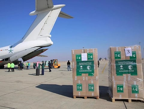 Third Saudi Airlift Plane Arrives in Syria