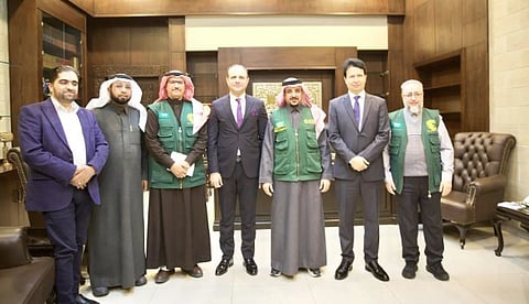 New Syrian Administration’s Health Minister Meets KSrelief Team