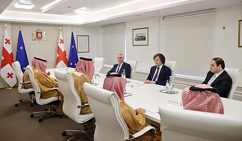 Prime Minister of Georgia Receives CEO of Saudi Fund for Development