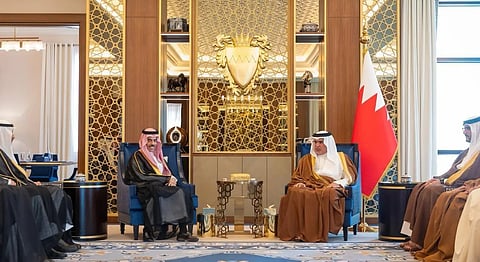 Bahraini Crown Prince Receives Foreign Minister
