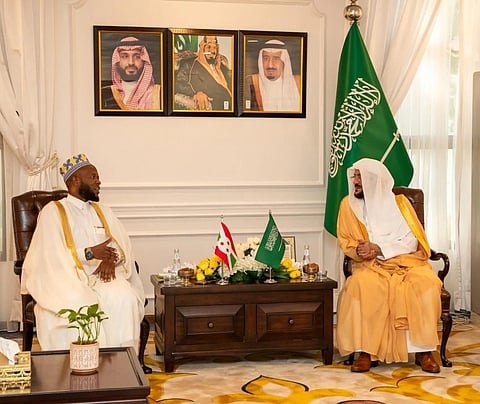 Islamic Affairs Minister, Grand Mufti of Burundi Discuss Cooperation