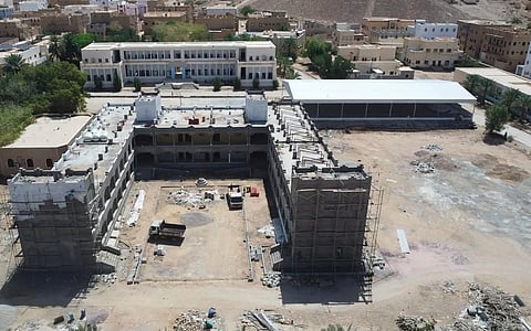 SDRPY Advances Construction of Model Secondary School in Seiyun