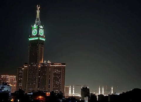 Mountain Views of Makkah Show Grandeur of the Grand Mosque