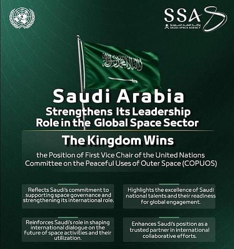 Saudi Arabia Wins a Senior Position in the United Nations Committee on the Peaceful Uses of Outer Space