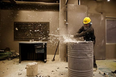 Jordan opens rage rooms to release negative energy