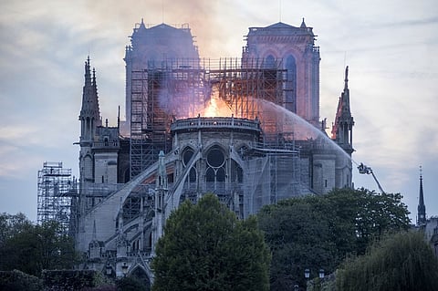 Notre Dame fire
