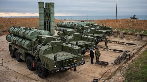 Russian missile S400 air defence system