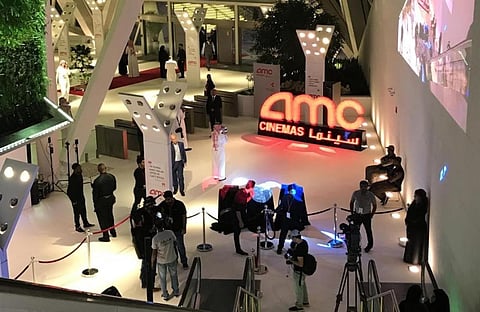 The AMC cinema in Riyadh hosted the first film screening in more than three decades on April 18
