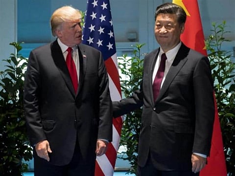 trump & Xi Jinping
