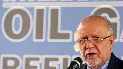 Iran's Oil Minister Bijan Namdar Zangeneh