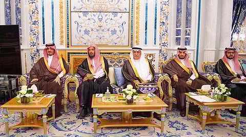 King Salman meets the Chairman of Caucasian Muslims Office