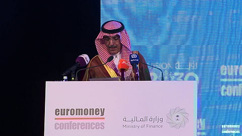 Saudi Arabia's finance minister, Mohammad Al-Jadaan in Euromoney conference