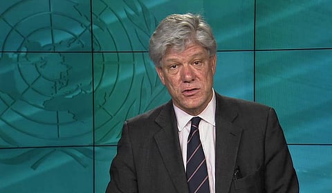 Saudi Arabia's Ambassador Al-Muallimi meets Special Advisor to UN Secretary General