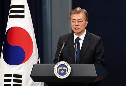 Saudi Crown Prince Receives a Telephone Call from President of Republic of Korea