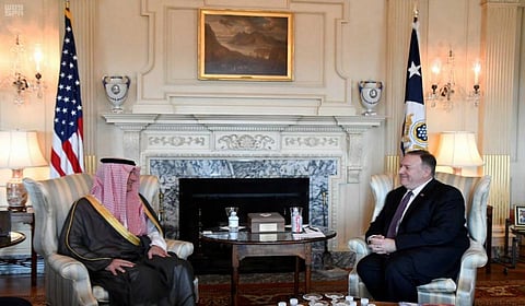 Al-Jubeir meets with US Secretary of State in Washington