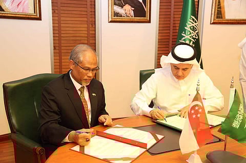 Saudi Arabia and Singapore sign MoU for Environmental and Water Cooperation
