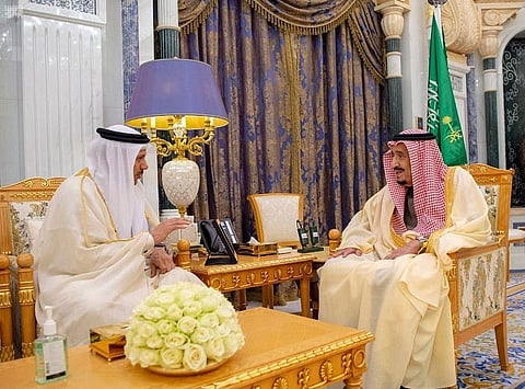 Saudi King Salman receives GCC Secretary General