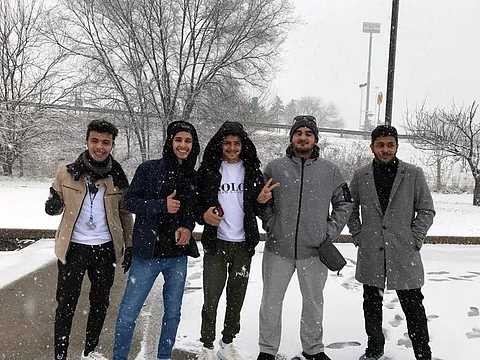 The first batch of students under the “NEOM Scholarship Program ending in employment”