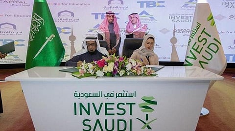Saudi investment chiefs have joined forces with a leading schools’ operator in the Kingdom to help promote investment opportunities in the education system. (SPA)