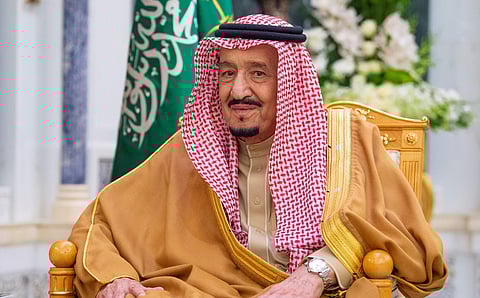 Saudi King Salman Receives Message from King of Bahrain