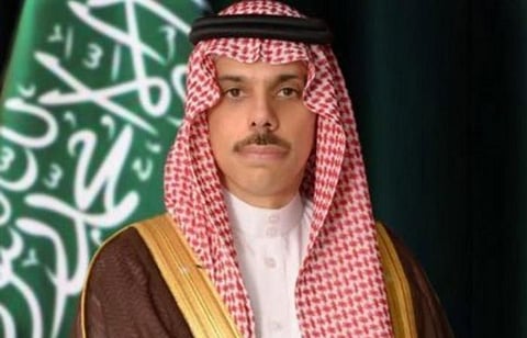Saudi Arabia's Foreign Minister Prince Faisal bin Farhan al-Faisal