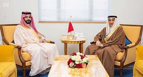 Saudi Ambassador to Bahrain meets with Bahrain Authority for Culture and Antiquities representative