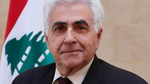 Lebanese Foreign Minister Nassif Hitti. NNA file photo