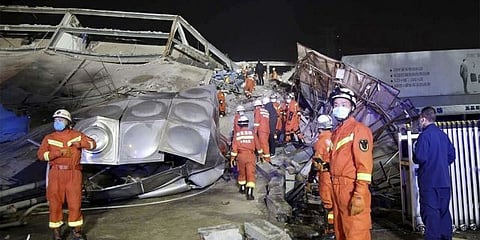 Death toll from collapsed quarantine hotel in China rises to 29
