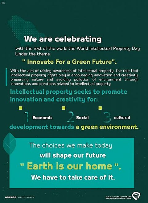 ‘Innovate for a green future’ ... a theme for World Intellectual Property Day
