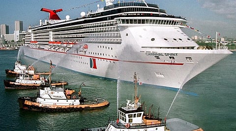 Carnival's stock has plunged, with the coronavirus halting operations for the near term. Reuters