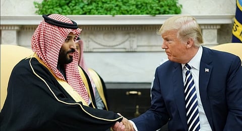 Saudi Arabia's Crown Prince, US President Discuss Situations of Global Energy Markets
