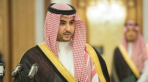 Saudi Arabia’s Vice Minister of Defense Prince Khalid bin Salman. (Supplied)