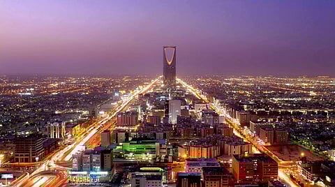 A view of the Saudi capital Riyadh. (AFP)