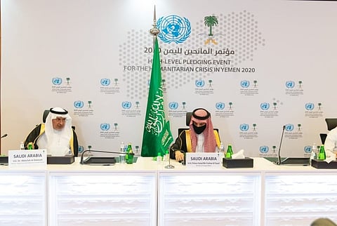 Saudi Arabia's Foreign Minister Prince Faisal Bin Farhan highlighted that the Kingdom has provided so far more than $16 billion in aid to Yemen.