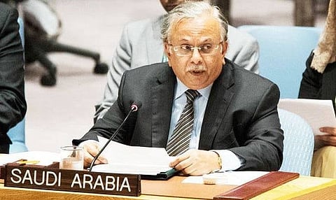 The Kingdom’s representative to the UN, Abdallah Al-Mouallimi, said the world needs peace and security now more than ever during a commemoration event for the UN Charter, signed in 1945. — SPA