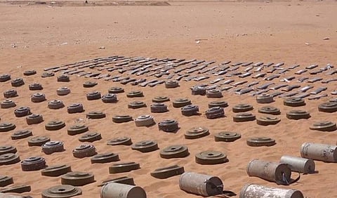 Masam project clears 1,279 mines in Yemen this month