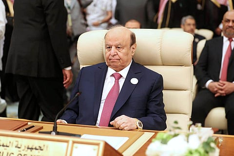 Hadi urges STC to take advantage of KSA's efforts, implement Riyadh Agreement