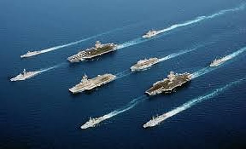 Saudi Royal Naval Forces Take over Command of the Mixed Duty Force (150) from its French Counterpart
